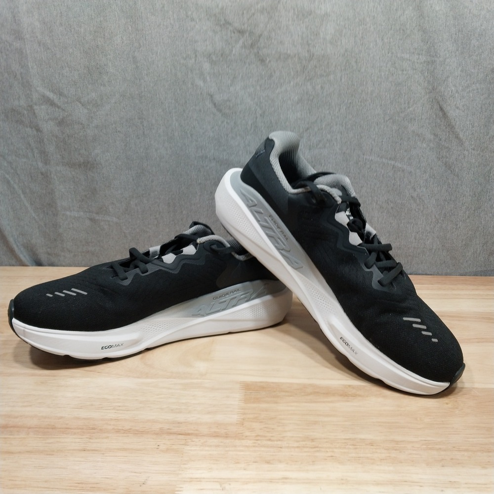 Altra Paradigm 8 Running Shoes Womens Wide Fit Size 10.5 Black Grey AL0A85RQ010